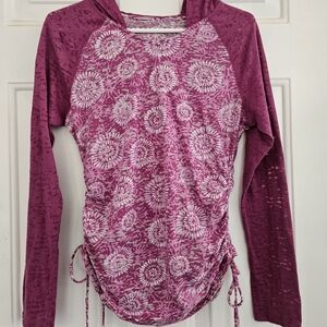 Pretty In Pink Knit Hoodie.